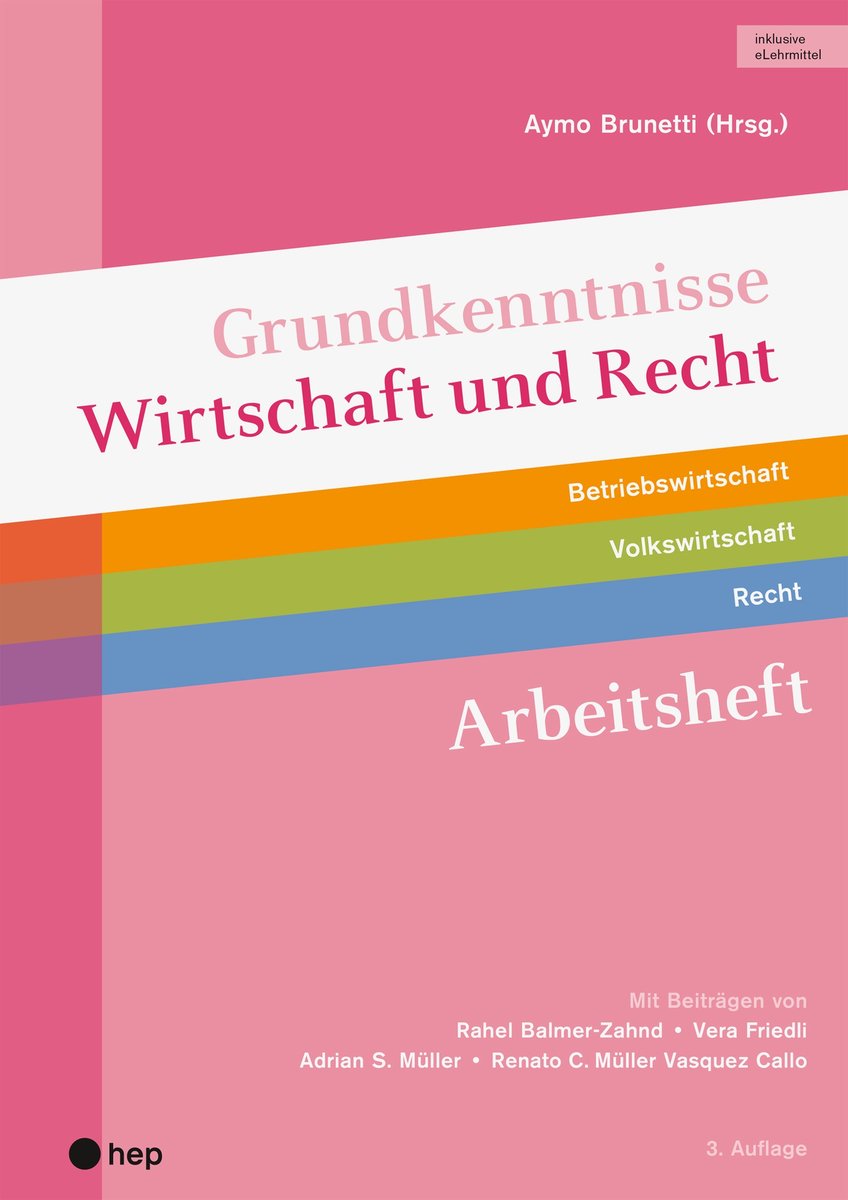 Grundkenntnisse Wirtschaft und Recht Arbeitsheft